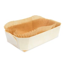 2 moules à cake en bois 21 cm