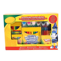 Coffret l'essentiel du coloriage 59 pièces - feutres, crayons, peinture - crayola - dessin
