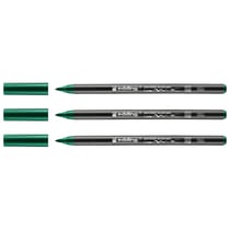 Lot de 3 feutres pinceaux porcelaine EDDING 4200 - Vert - Pointe 1-4 mm