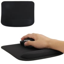 Tapis De Souris Ergonomique Repose Poignet Ultra Fin Confort Optimal Noir YONIS
