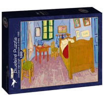 Puzzle 1000 pièces - Classiquecent Van Gogh - Bedroom in Arles, 1888 - Bluebird Puzzle