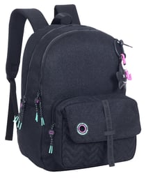 Sac à dos scolaire – MARSHMALLOW NIGHTY – Noir – 2 compartiments