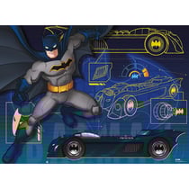 Puzzle xxl batman et sa batmobile - 100 pieces - ravensburger - 132621