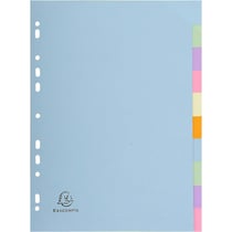 Intercalaires - 21 X 29,7 Cm - 10 Positions - Exacompta
