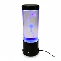 Lampe Aquarium Méduse LED – 2 Méduses Colorées, Changement Automatique, Double Alimentation,