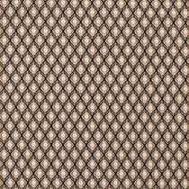 Tissu Bengaline Viscose motifs abstraits sur fond Noir