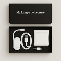 Coffret lampe de lecture - Noir