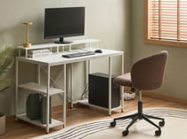 Bureau MDF Blanc CADDO - Beliani