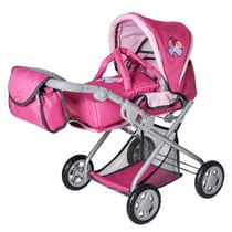 Landau combi poussette kyra papillon poupee - knorrtoys - 61888