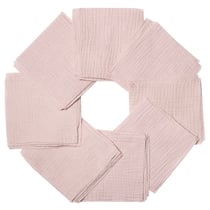 Set 50 carrés gaze de coton – Coupons patchwork couture créative DIY