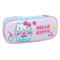 Trousse Rectangulaire Hello Kitty Cupcake 23 CM - 2 compartiments