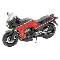 ICONX - Kawasaki GPz900R (Top Gun Bike) - Maquette 3D en métal avec 2 feuilles multicolorées