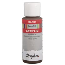 Peinture Acrylic, flacon 59 ml, brun mocca