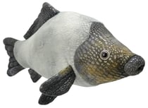 Peluche poisson carpe 31 cm - doudou animal marin wild planet - k8427