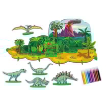 Kit Construction Dinosaure 3D et plastique magique