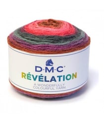 Pelote de laine REVELATION pour étoles - DMC Wonder 210 Rose