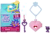 Littlest petshop collection surprise serie 2 : ours n° 2-b35 + habitat + accessoire - hasbro - e2875