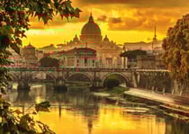 Puzzle 1000 pièces - Golden Light over Rome - Schmidt Spiele