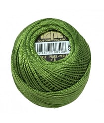 Coton perlé ISPE N°8 - 10GR - Distrifil 385 Vert cactus