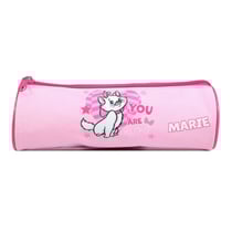 Trousse scolaire ronde Disney Marie Les Aristochats Rose - BAGTROTTER