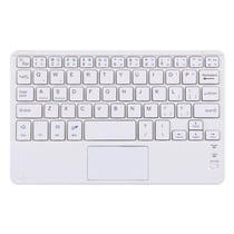 Clavier Pour Tablette Bluetooth Sans Fil Avec Pavé Tactile Compatible Android Windows Blanc YONIS