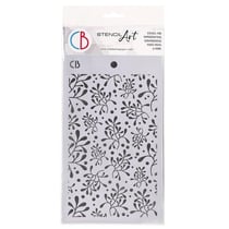 Pochoir plastique souple réutilisable 24 x 14.5 cm Ciao Bella MISTLETOE 62
