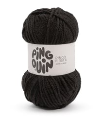 Pelote à Tricoter PINGO FIRST 6 - 100 g - Pingouin : Douceur, Polyvalence et Petit Prix Noir