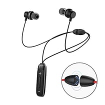 Casque Sport Bluetooth Sans Fil Étanche Avec Micro Et Réduction De Bruit Noir YONIS