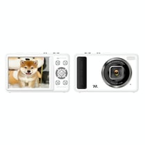 Appareil Photo Numérique 4K HD 64MP Zoom 18X Écran 2.4 Pouces Noir Blanc YONIS