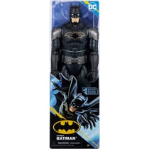 Figurine batman costume noir 30 cm - personnage dc articule - spin master - 20138361