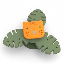 Jouet d'éveil spinner à ventouse tigre