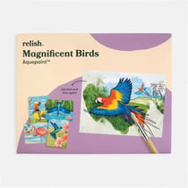 Peinture à l'eau magique - Oiseaux magnifiques