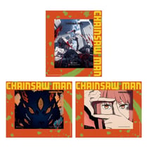 Chainsaw Man - Set de 3 cartes encadrées effet 3D Chainsaw Man 17 x 13 cm