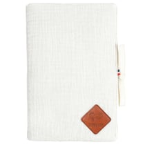Protège carnet de santé en gaze de coton, Jeanne