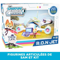 Figurine personnage - Bandai - Enquêtes Sauvages - Jet R.O.N. - Plastique - 4 ans