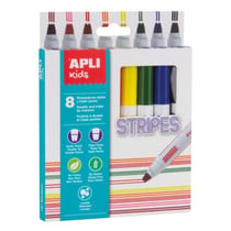 Feutres Stripes 8 u.