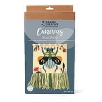 Graine Créative - Kit Canevas Scarabée