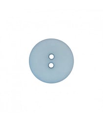 Carte de 2 boutons Polyester Bleu clair 25mm - Union Knopf Bleu