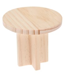 Table miniature ronde (8x8x6,5cm) - Rico Design Bois