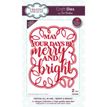Matrices de découpe - Cadre Noël - 2 dies - Creative Expressions