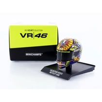 MINICHAMPS - AGV Casque Rossi MotoGP 2008 315080046 - Jaune - Échelle 1/10