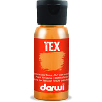 Peinture pour tissus - Cuivre - Opaque - Peinture à l'eau - Tex - Darwi - 50ml