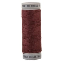 Fil super résistant polyester 50m - Rouge Bordeaux C260