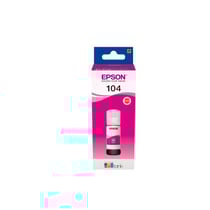 EPSON Kit de Remplissage d'Encre Epson EcoTank 104 - Magenta - Jet d'encre - 7500 Pages - 1 Unit(s) (C13T00P340)