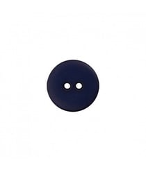 Carte de 5 boutons Polyester Bleu marine 15mm - Union Knopf Bleu