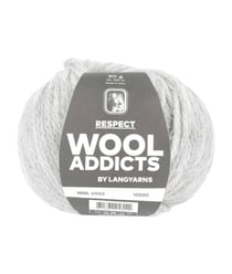 Pelote de Laine et Alpaga RESPECT - Wool Addicts 0003 Gris