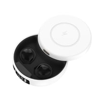 Ecouteurs Bluetooth Sans Fil Réduction De Bruit Affichage LED Ergonomique Noir YONIS