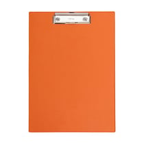 Porte-bloc plastifié - format A4 - orange - MAUL