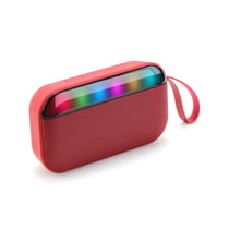Enceinte Bluetooth Portable Étanche IPX7 Son 3D TWS Autonomie 3h Rouge YONIS