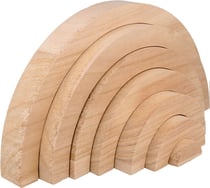 Arc-en-ciel 3D 28x14 cm - bois - Artemio